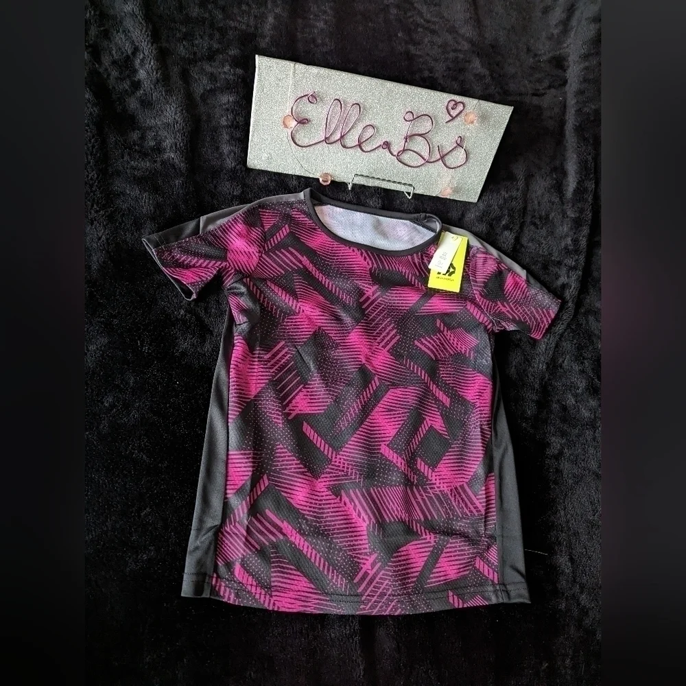 NWT Pink Boys Soccer Tee S
